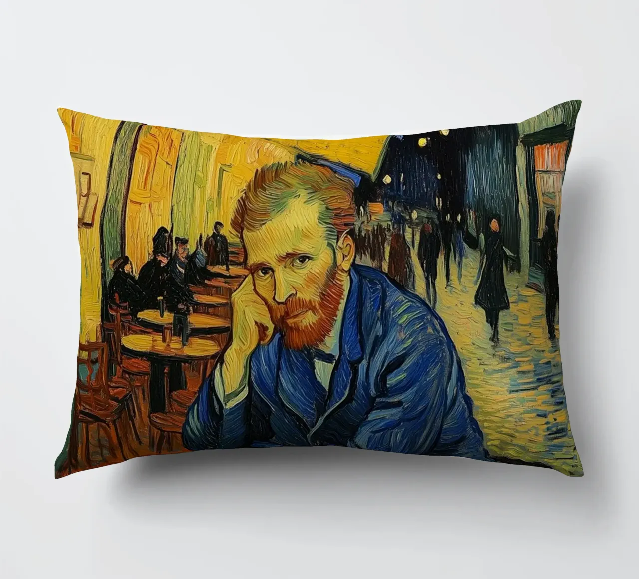 Caffè con Vincent cuscino da Carinaprint