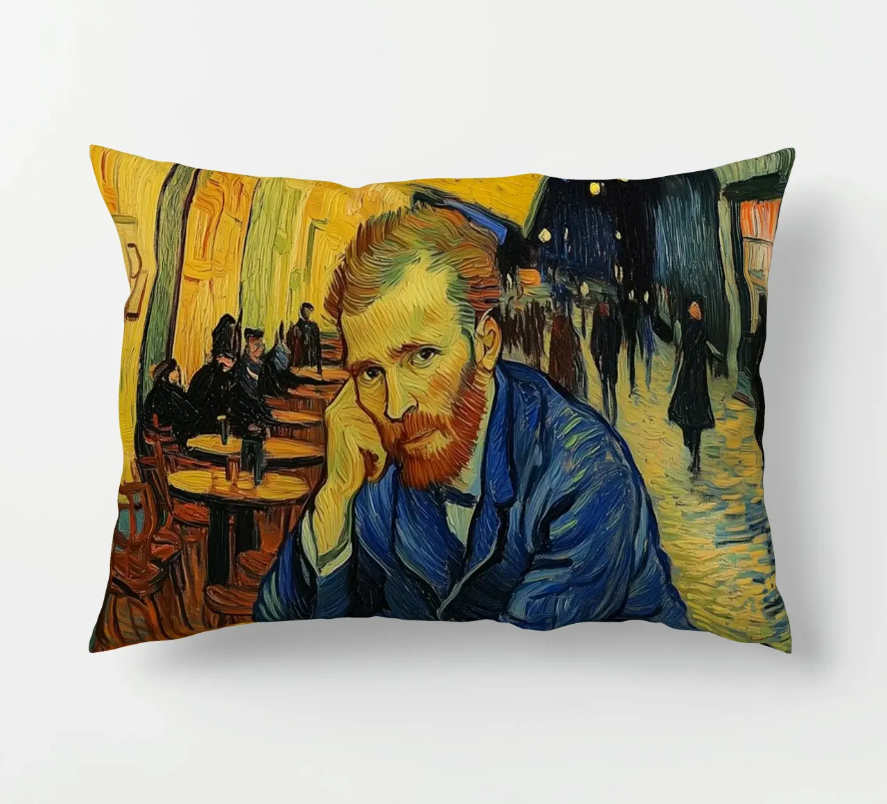 Caffè con Vincent cuscino da Carinaprint