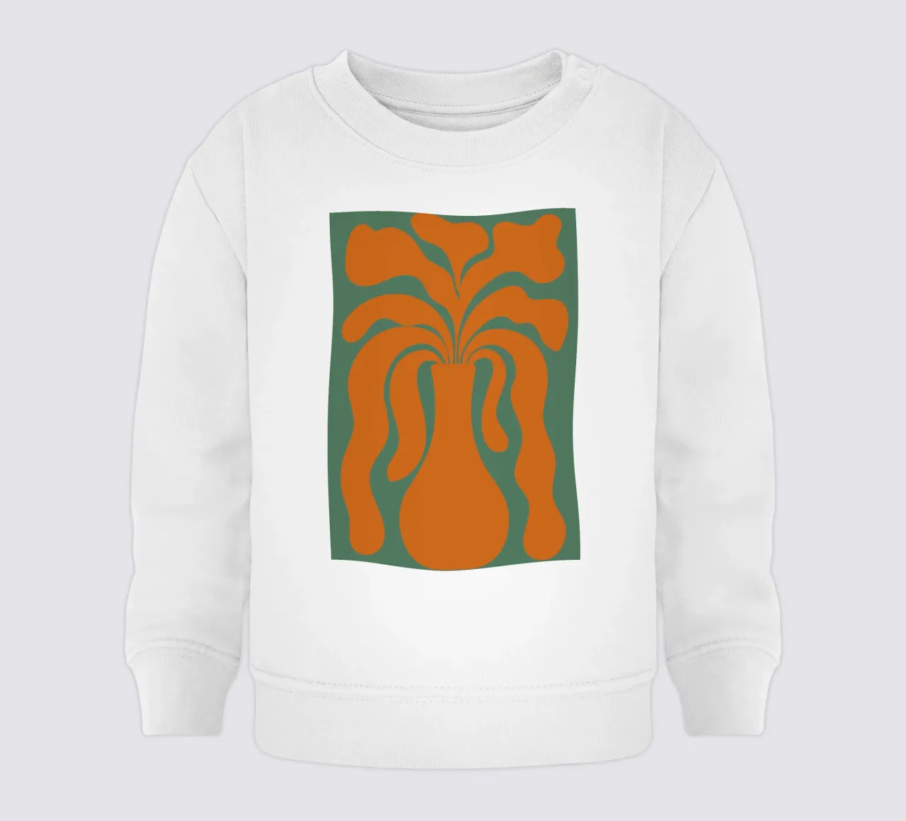 Vase with abstract shapes felpa neonato da LisaArtes