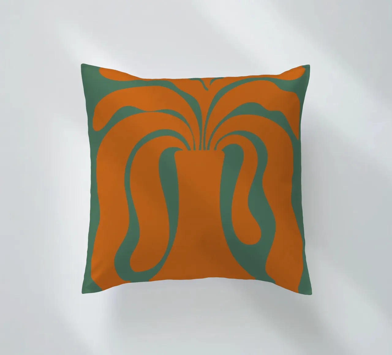 Vase with abstract shapes cuscino da LisaArtes