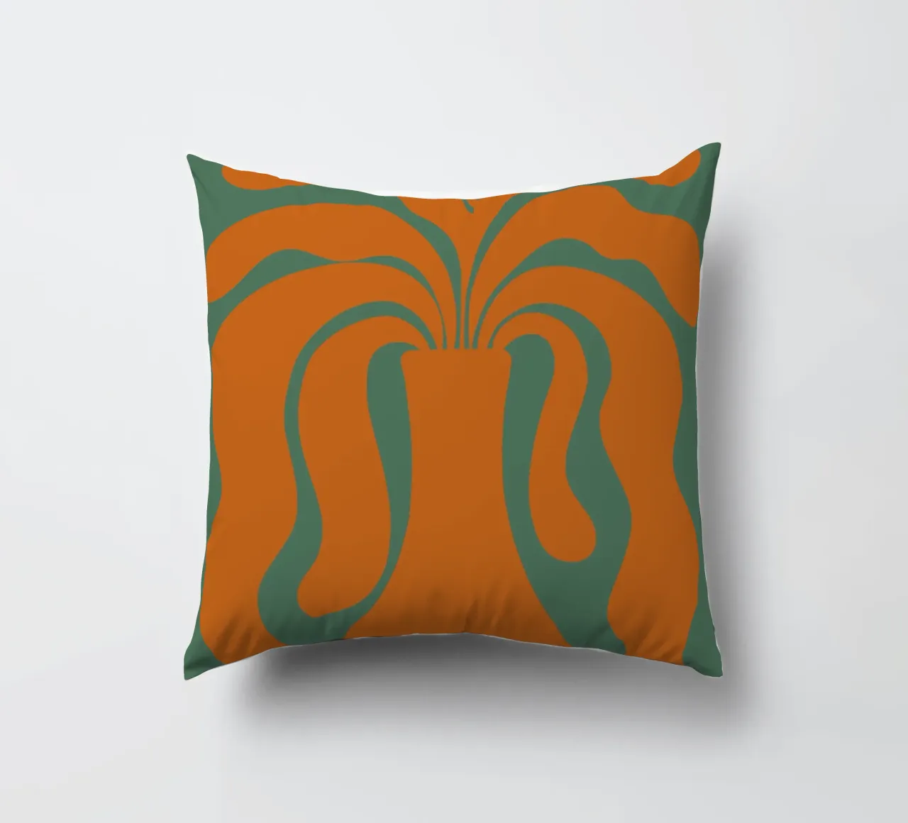 Vase with abstract shapes cuscino da LisaArtes