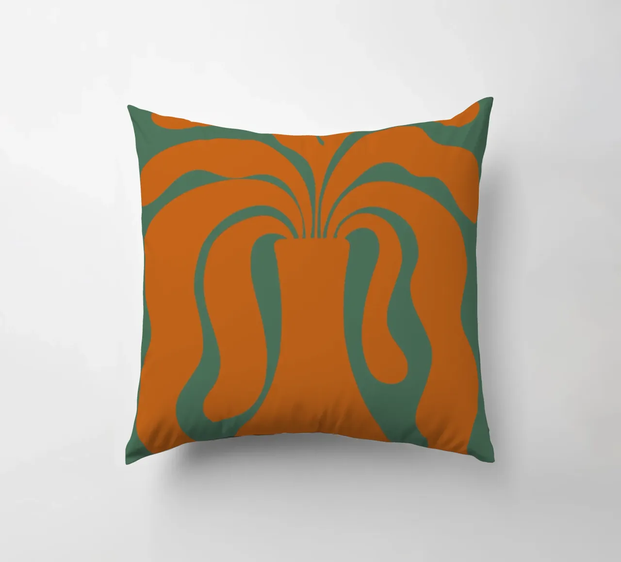 Vase with abstract shapes cuscino da LisaArtes