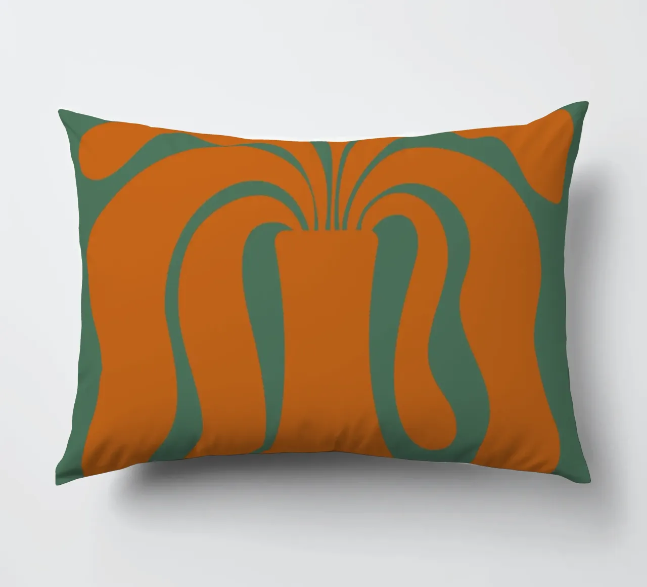 Vase with abstract shapes cuscino da LisaArtes