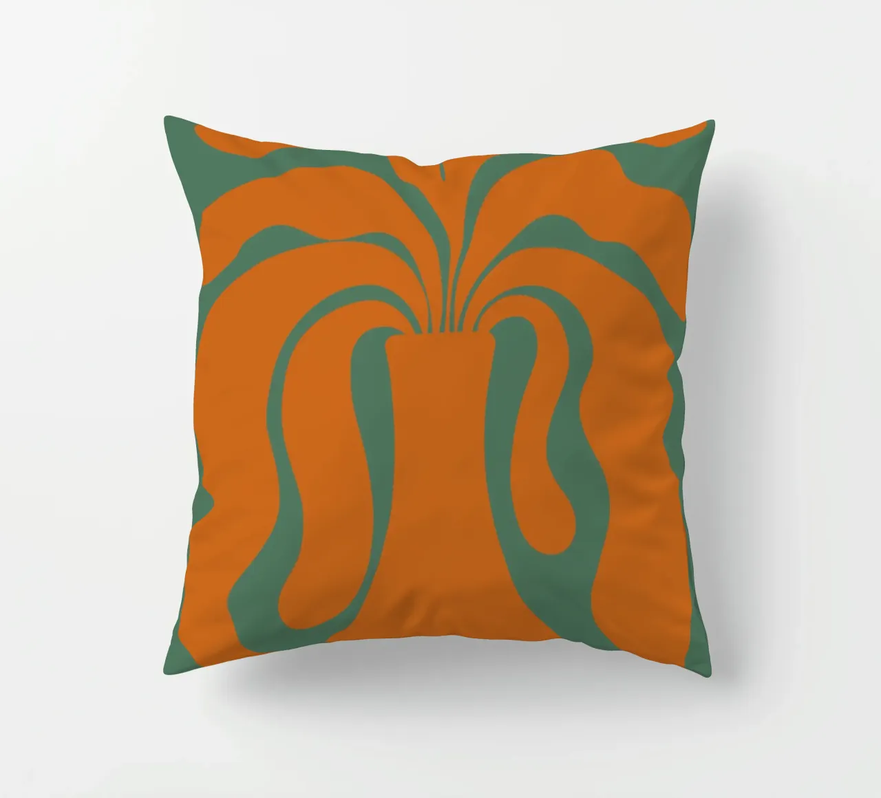 Vase with abstract shapes cuscino da LisaArtes