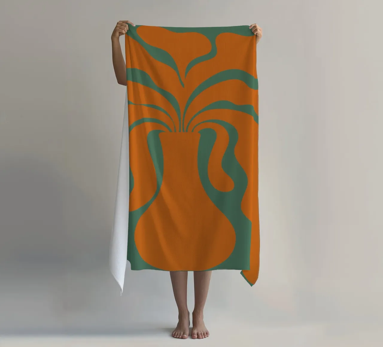 Vase with abstract shapes telo mare da LisaArtes