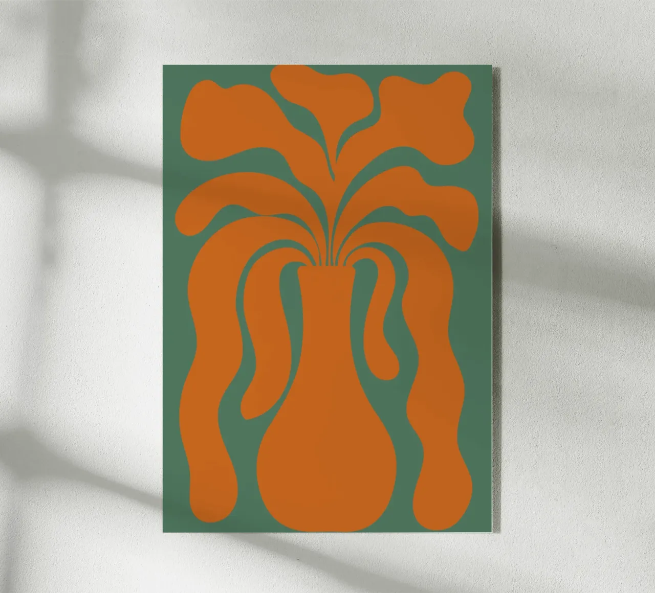 Vase with abstract shapes plexiglass da LisaArtes