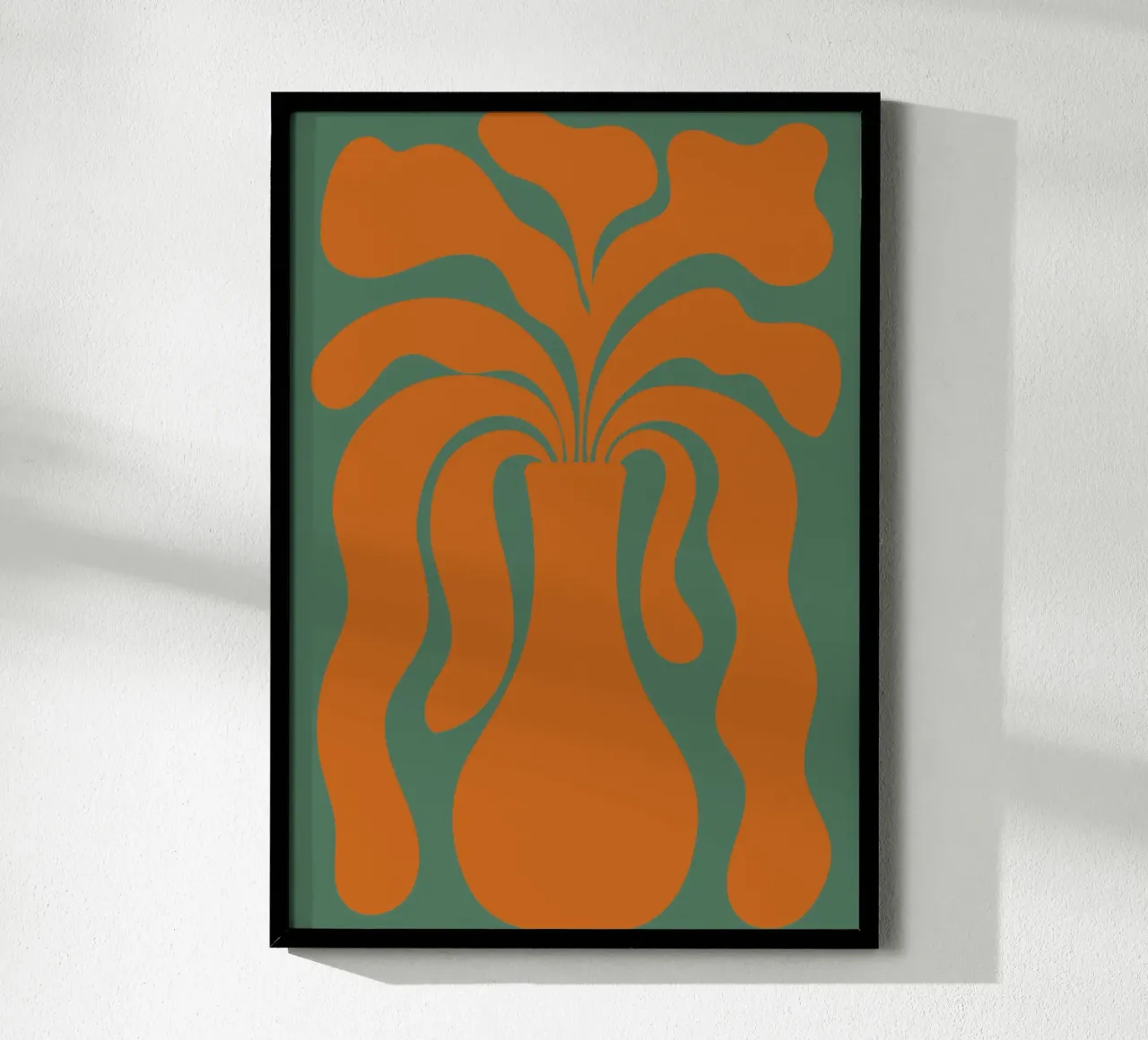 Vase with abstract shapes poster da LisaArtes