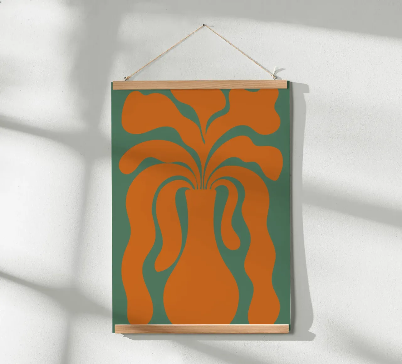 Vase with abstract shapes carta hahnemühle da LisaArtes