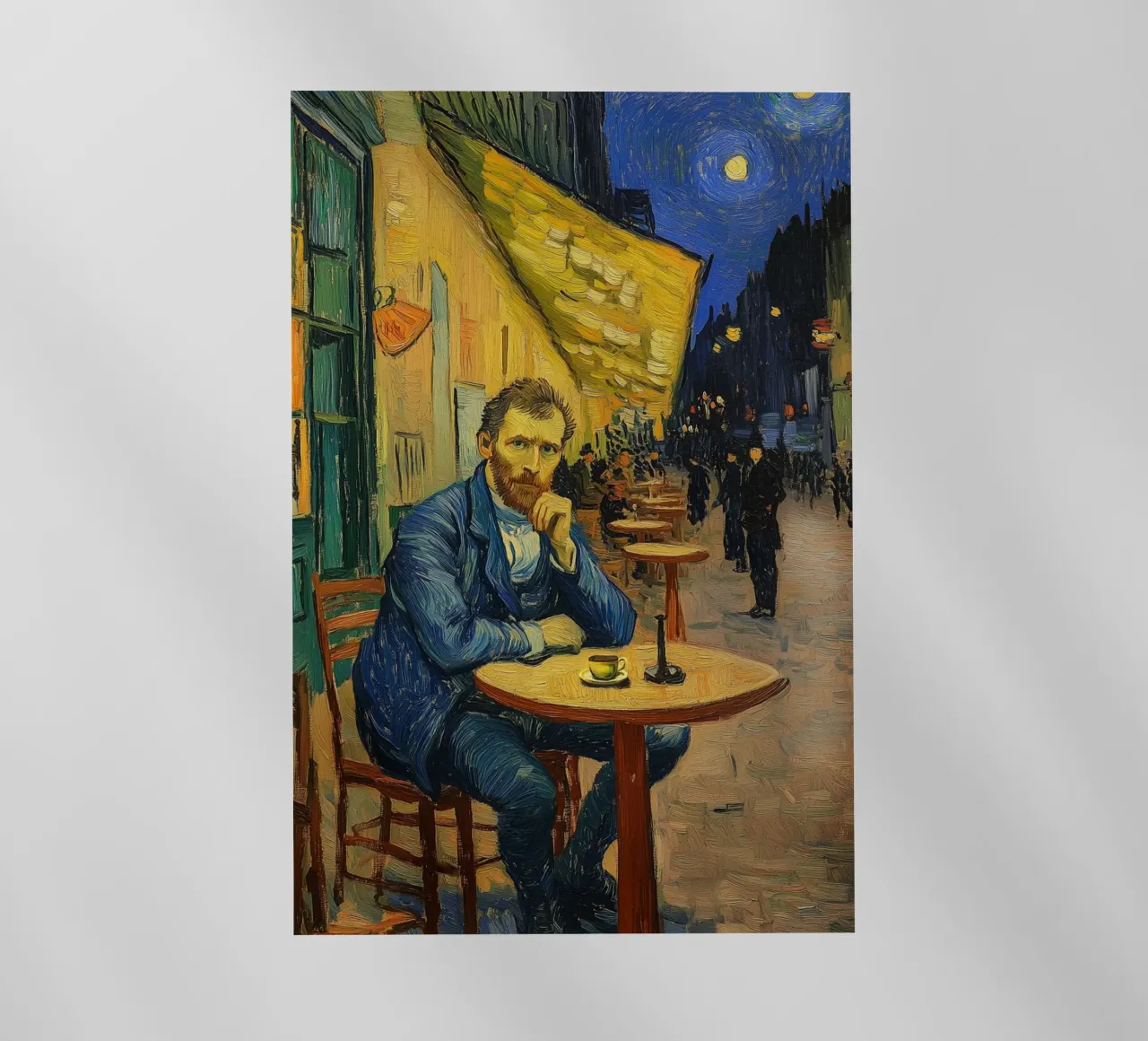 Caféterrasse con van Gogh pellicola backlit da Carinaprint