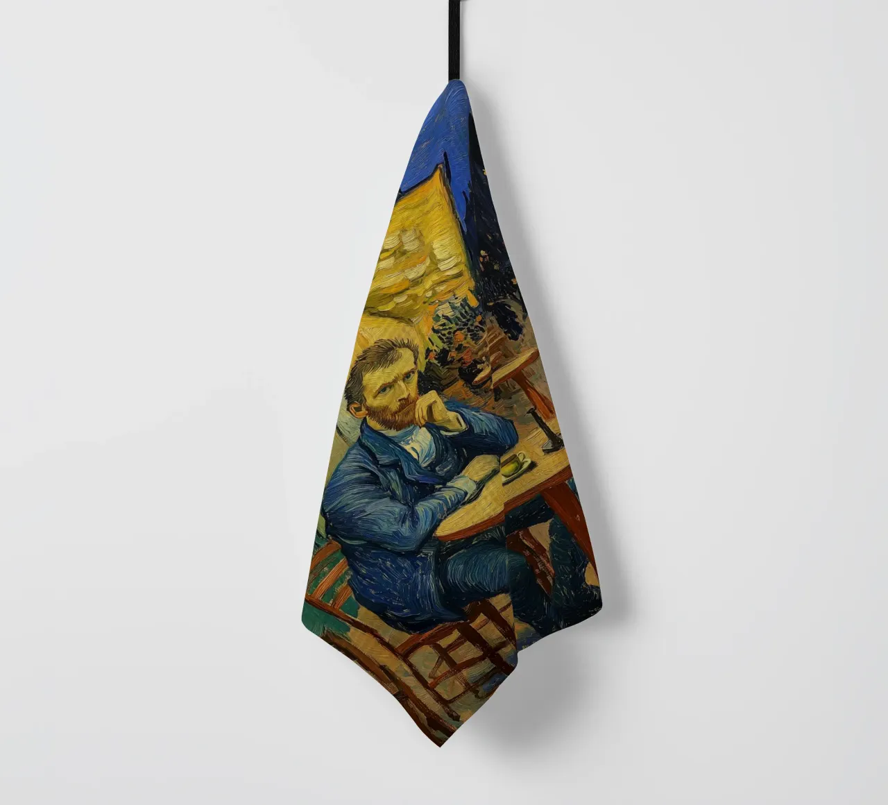 Caféterrasse con van Gogh canovaccio da cucina da Carinaprint