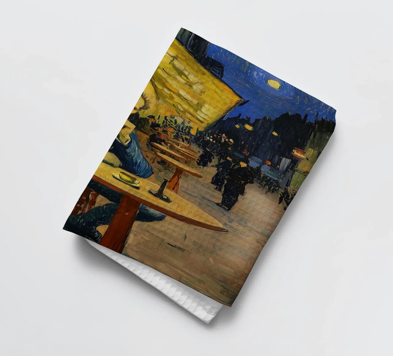 Caféterrasse con van Gogh canovaccio da cucina da Carinaprint