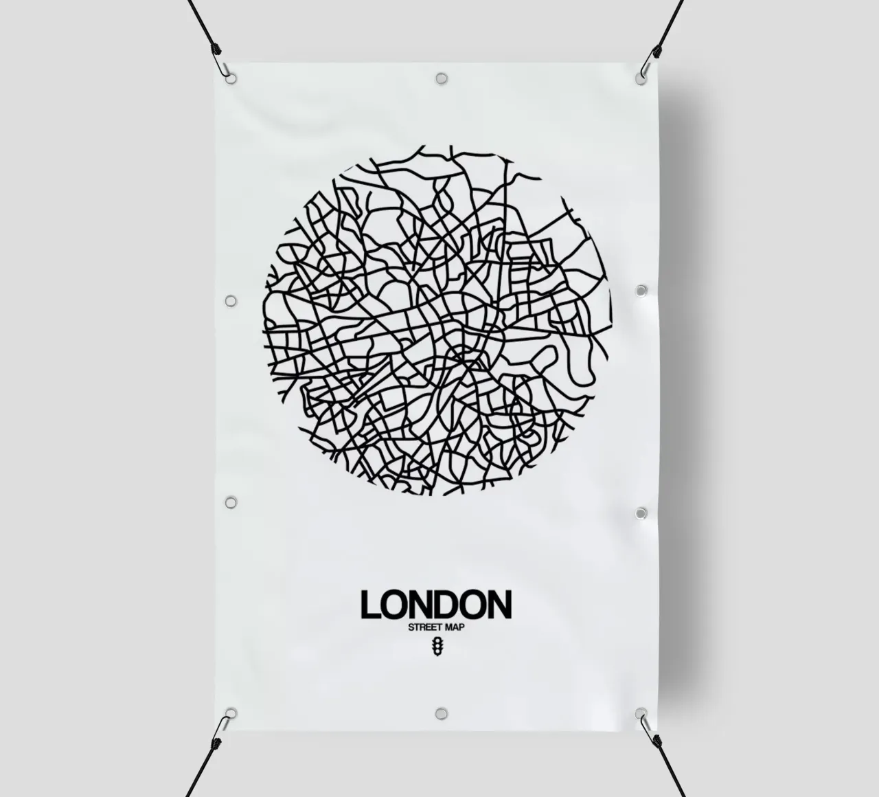 London telo in pvc da Naxart