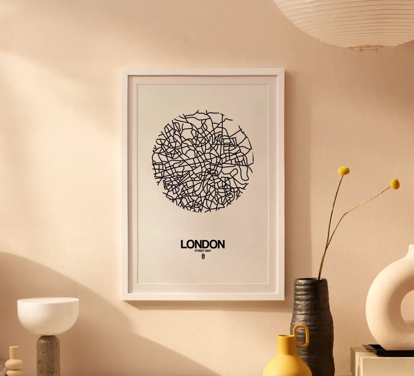 London poster by Naxart