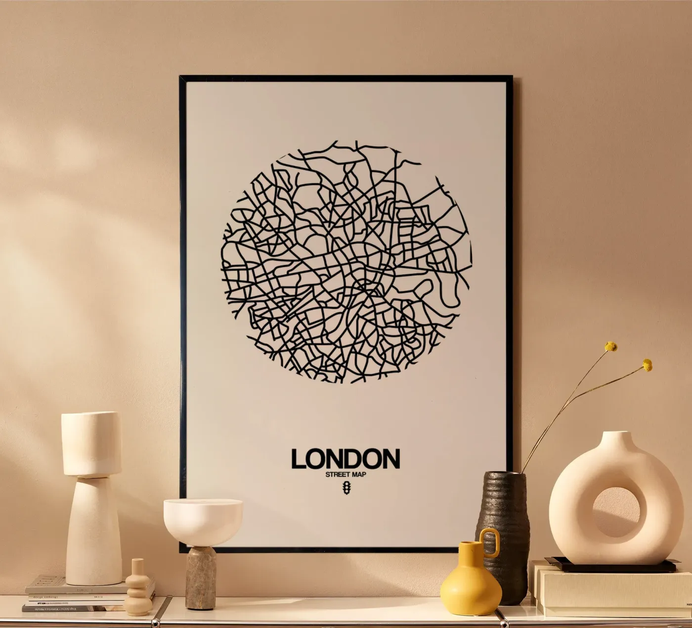 London poster by Naxart