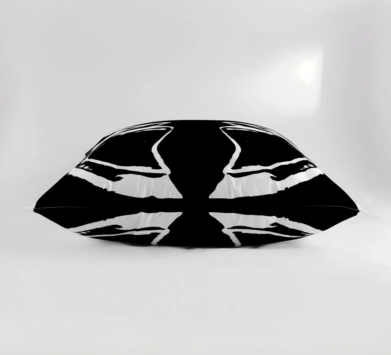 Design artistico di facce da urlo cuscino da ririedis