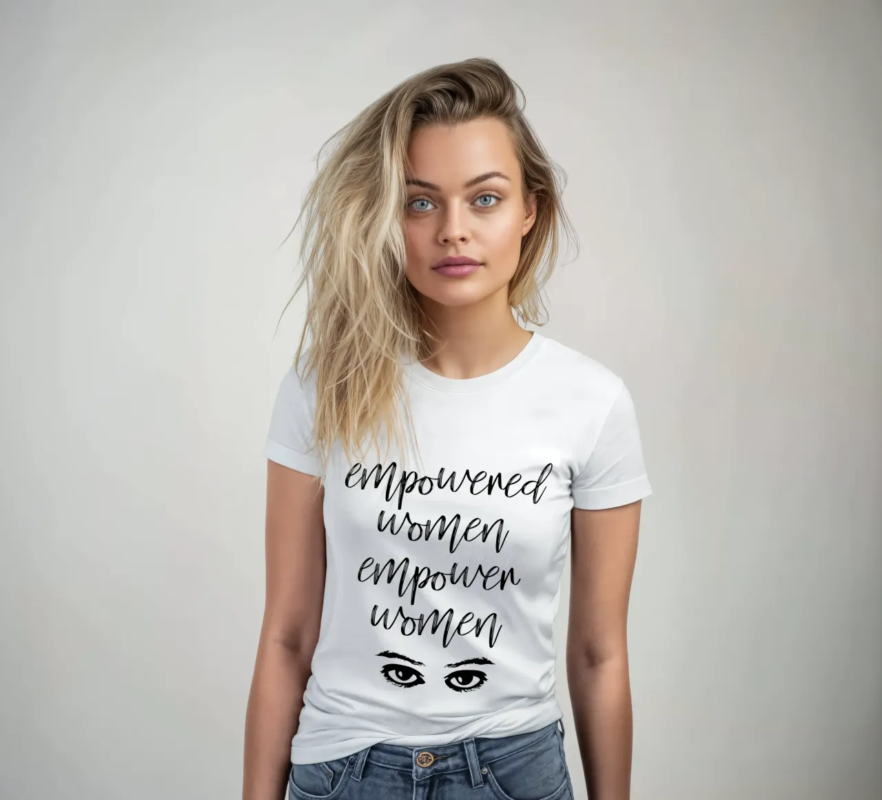mujeres empoderadas empoderar a las mujeres camiseta de mujer de ririedis