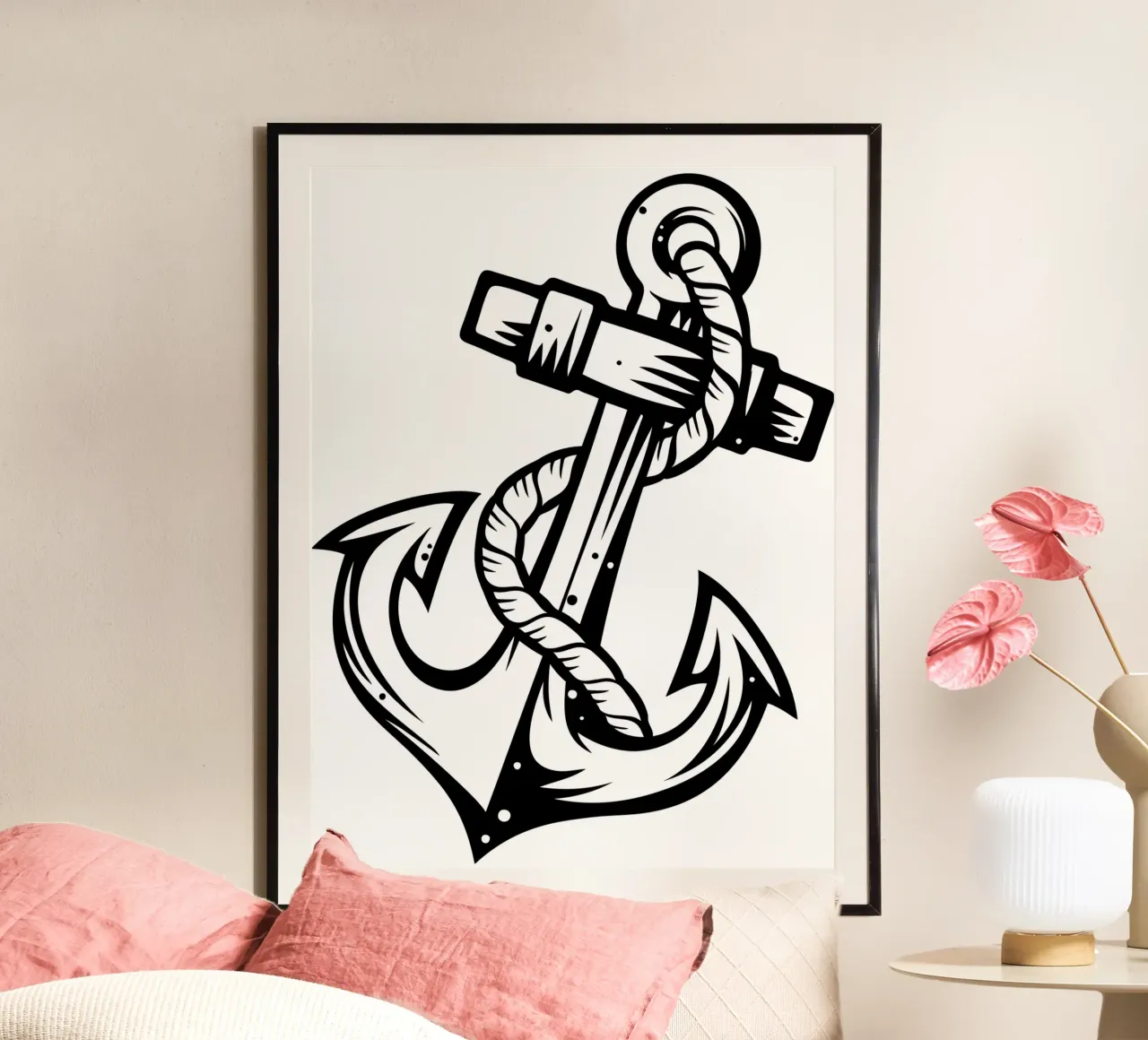 ancora navy art design carta hahnemühle da ririedis