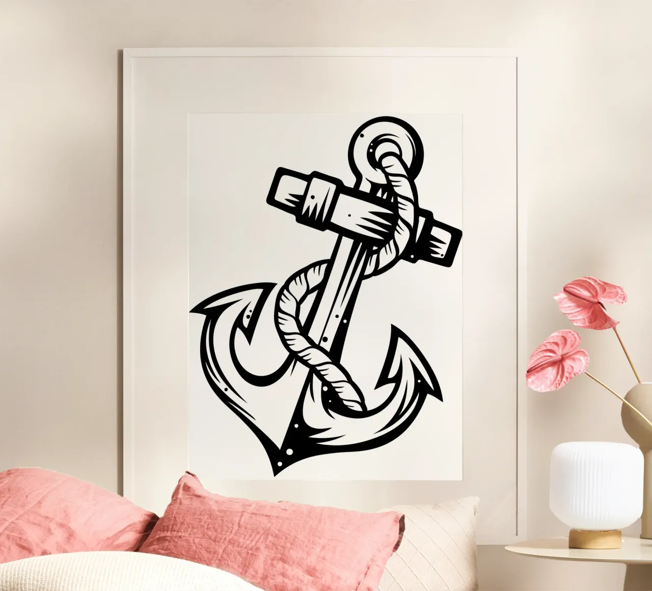 ancora navy art design carta hahnemühle da ririedis