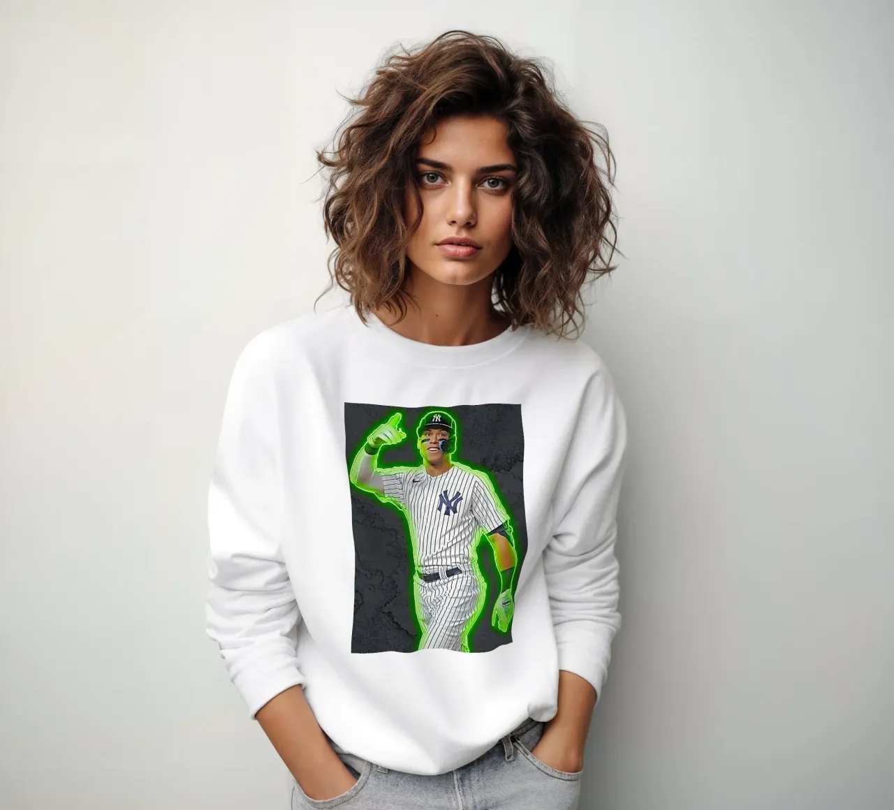 L'art d'Aaroon Judge sweat de neonartroom