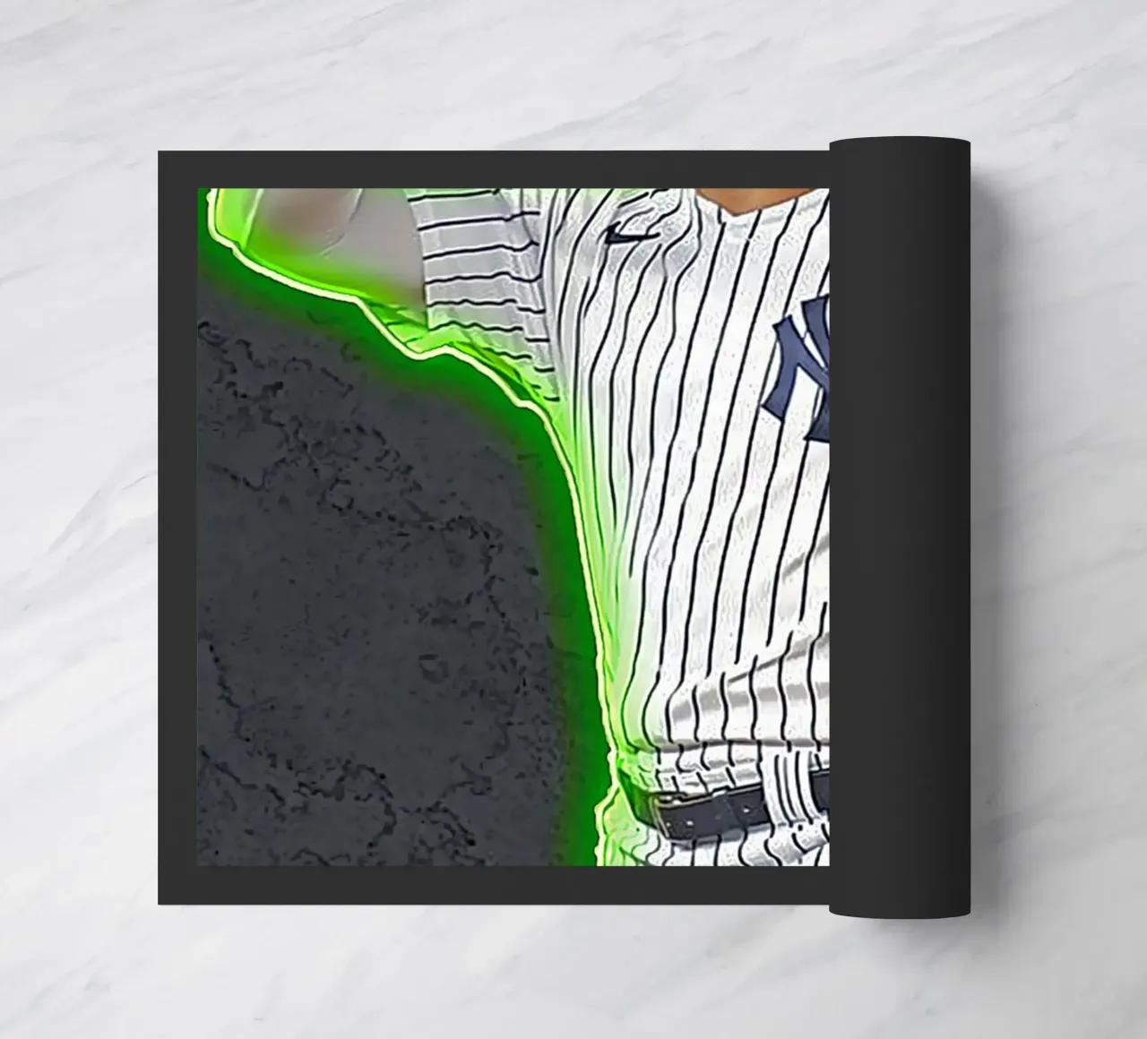 Arte di Aaroon Judge zerbino da neonartroom