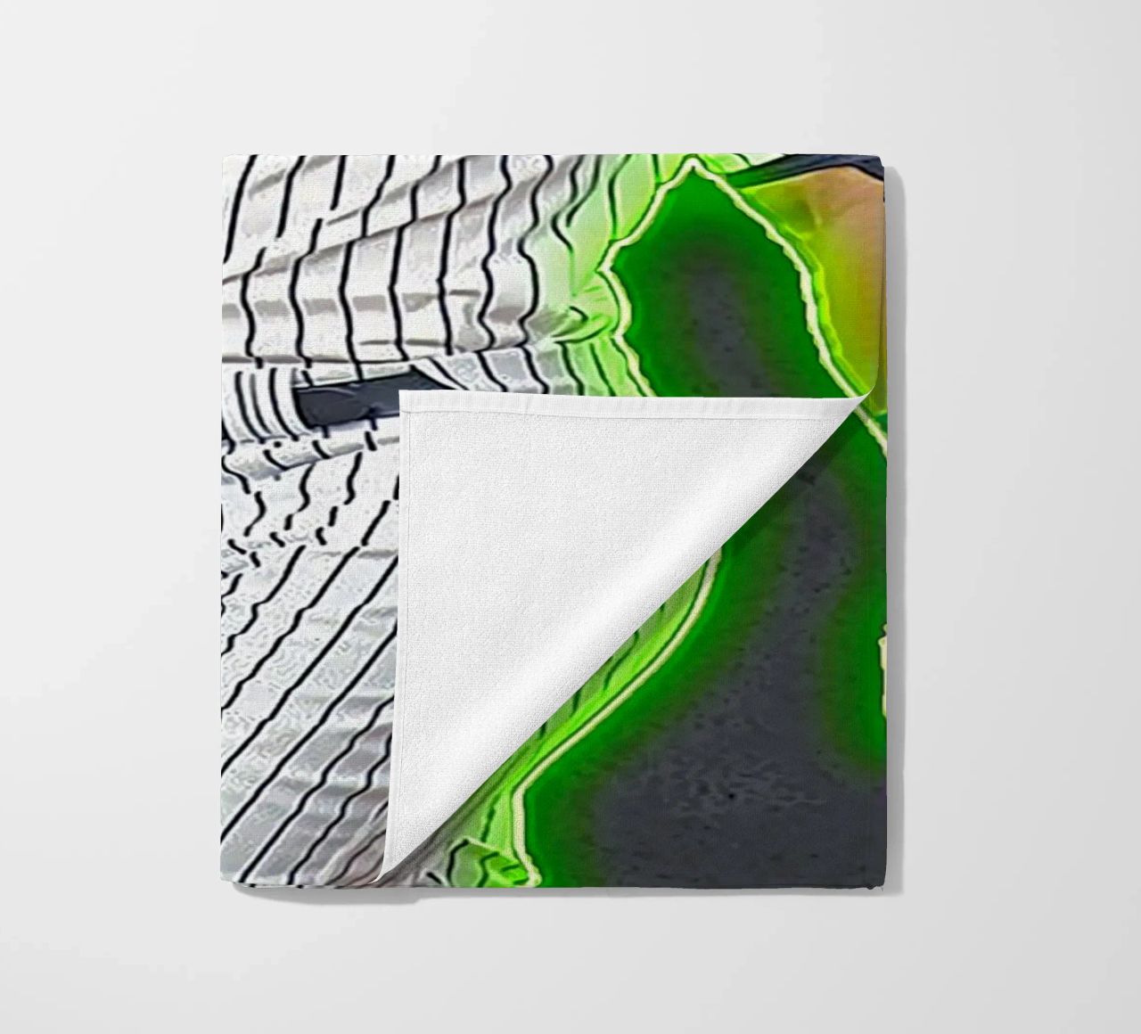 Arte di Aaroon Judge telo mare da neonartroom