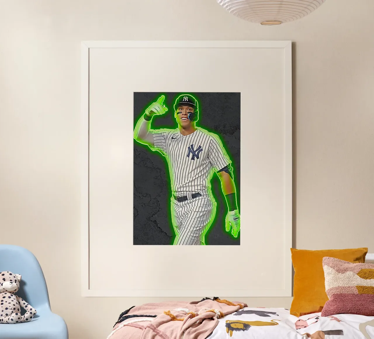 L'art d'Aaroon Judge poster de neonartroom