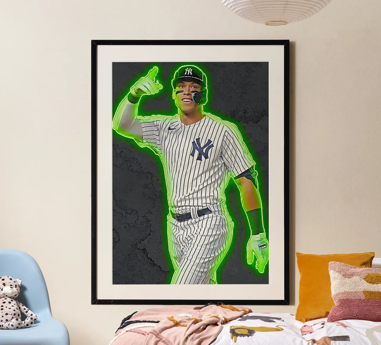 L'art d'Aaroon Judge poster de neonartroom