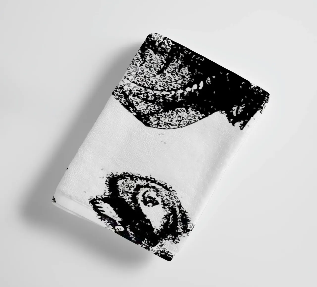 Art of Eilish towel by neonartroom