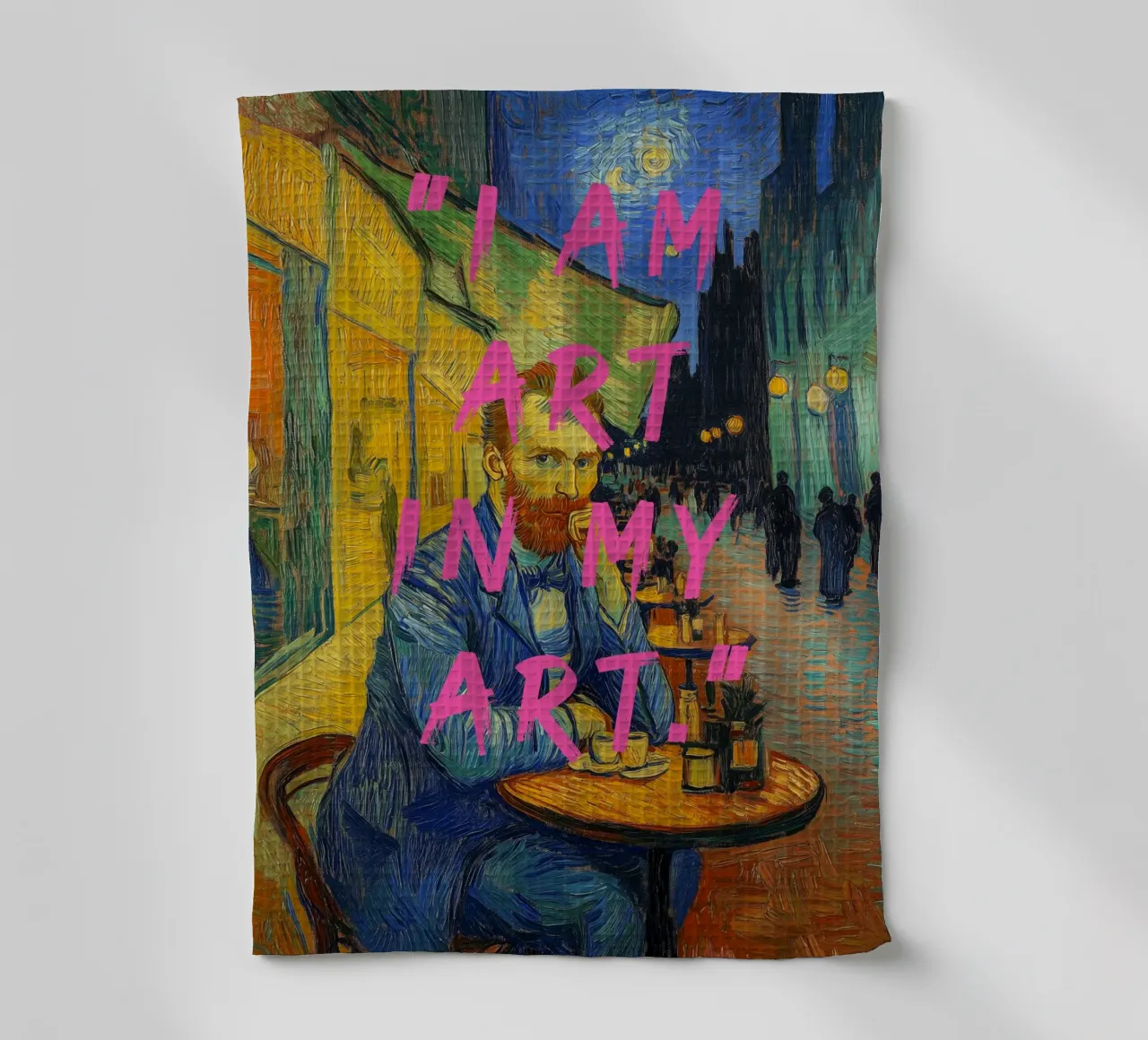 Van Gogh ich bin kunst canovaccio da cucina da Carinaprint