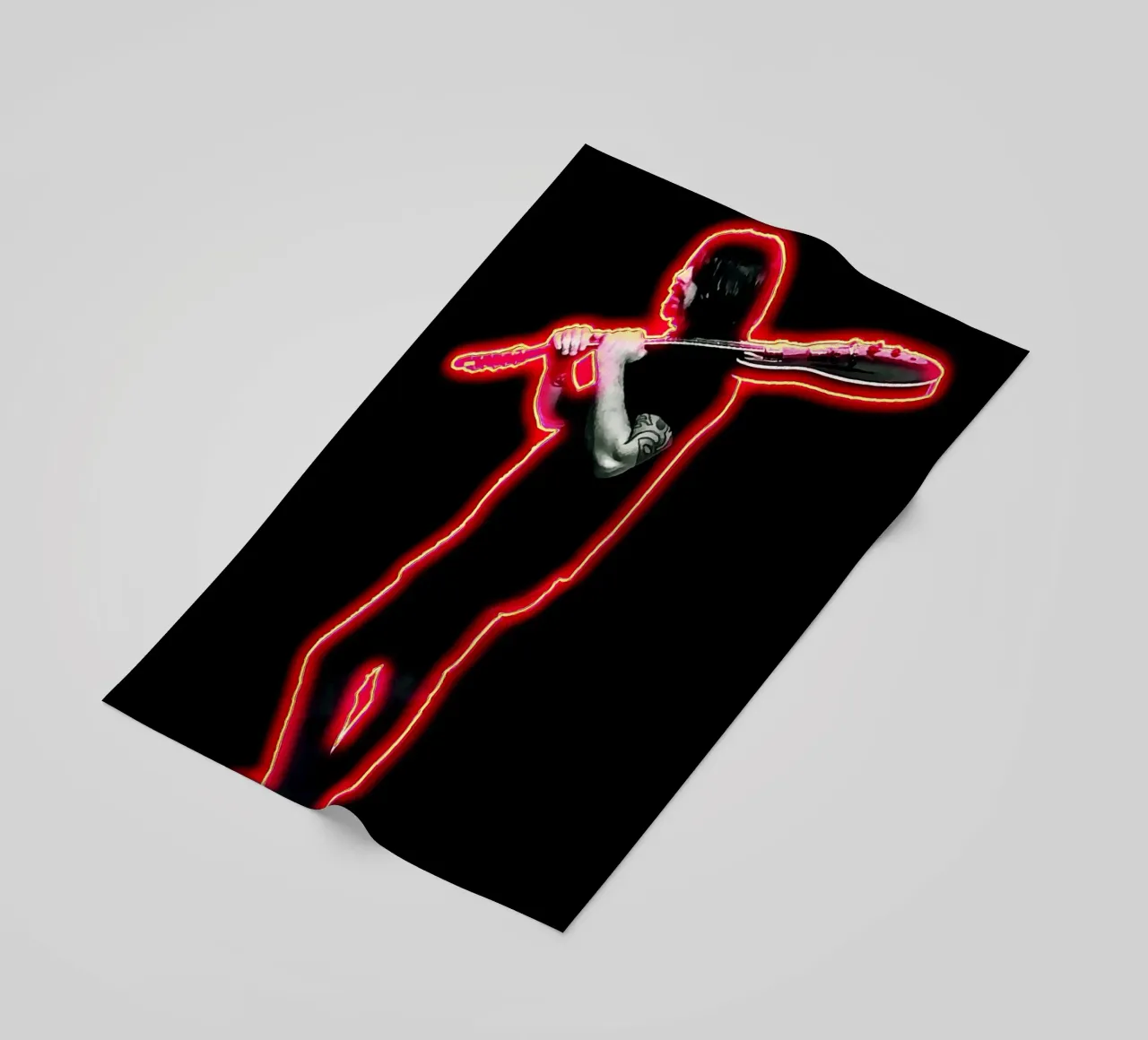 Neon di Ghrol telo mare da neonartroom