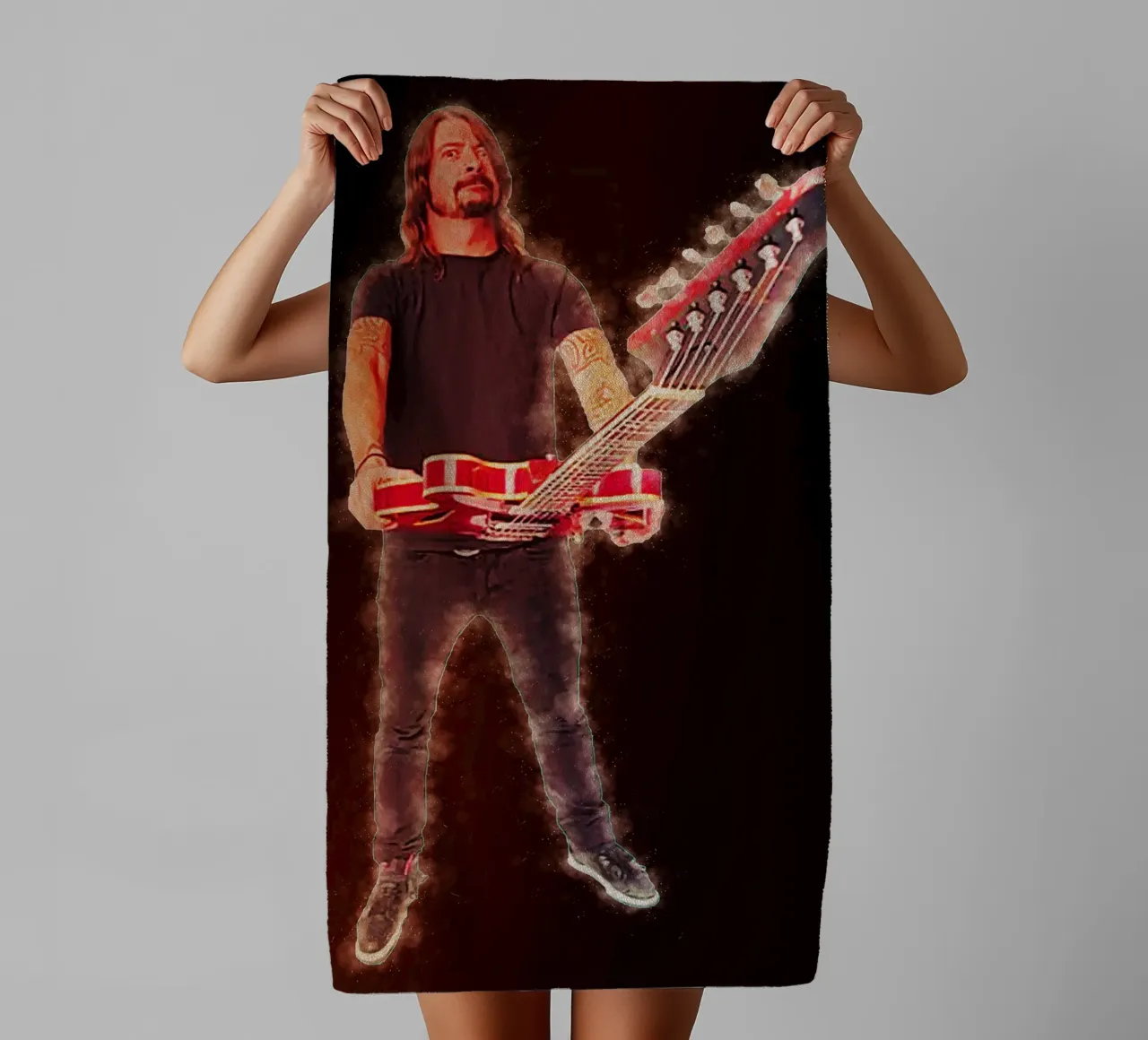 Learn to Fly towel by neonartroom