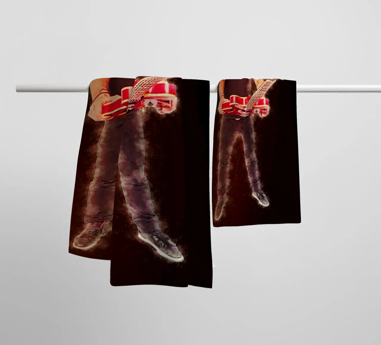 Learn to Fly towel by neonartroom