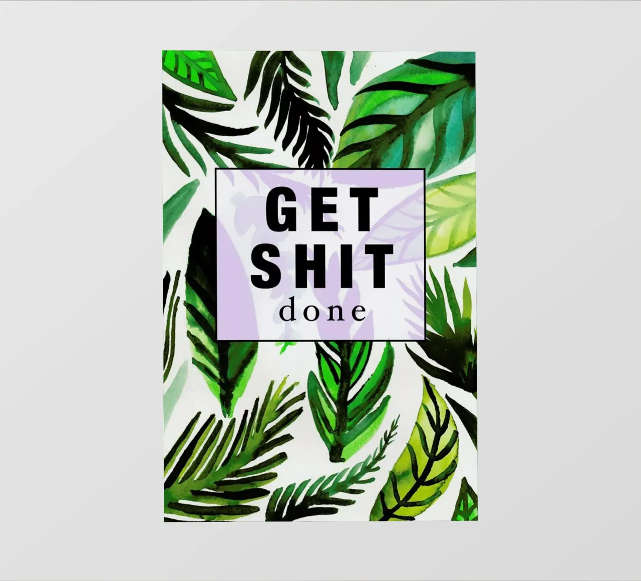 Get Shit Done telo in pvc da Vasare Nar