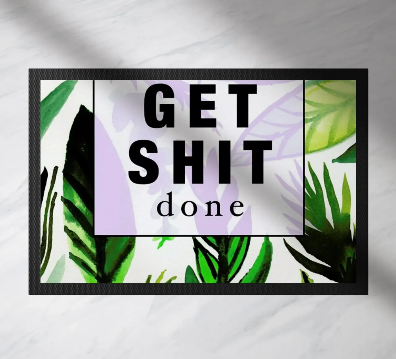 Get Shit Done doormat by Vasare Nar