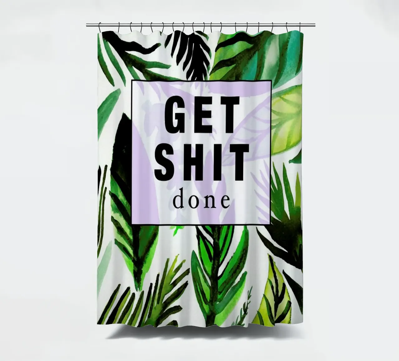Get Shit Done tenda da doccia da Vasare Nar