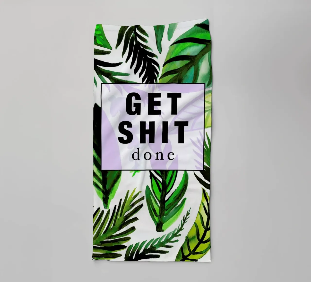 Get Shit Done asciugamano da bagno da Vasare Nar