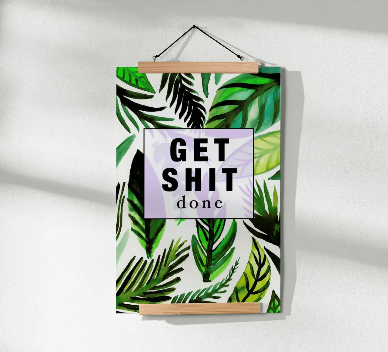 Get Shit Done poster da Vasare Nar