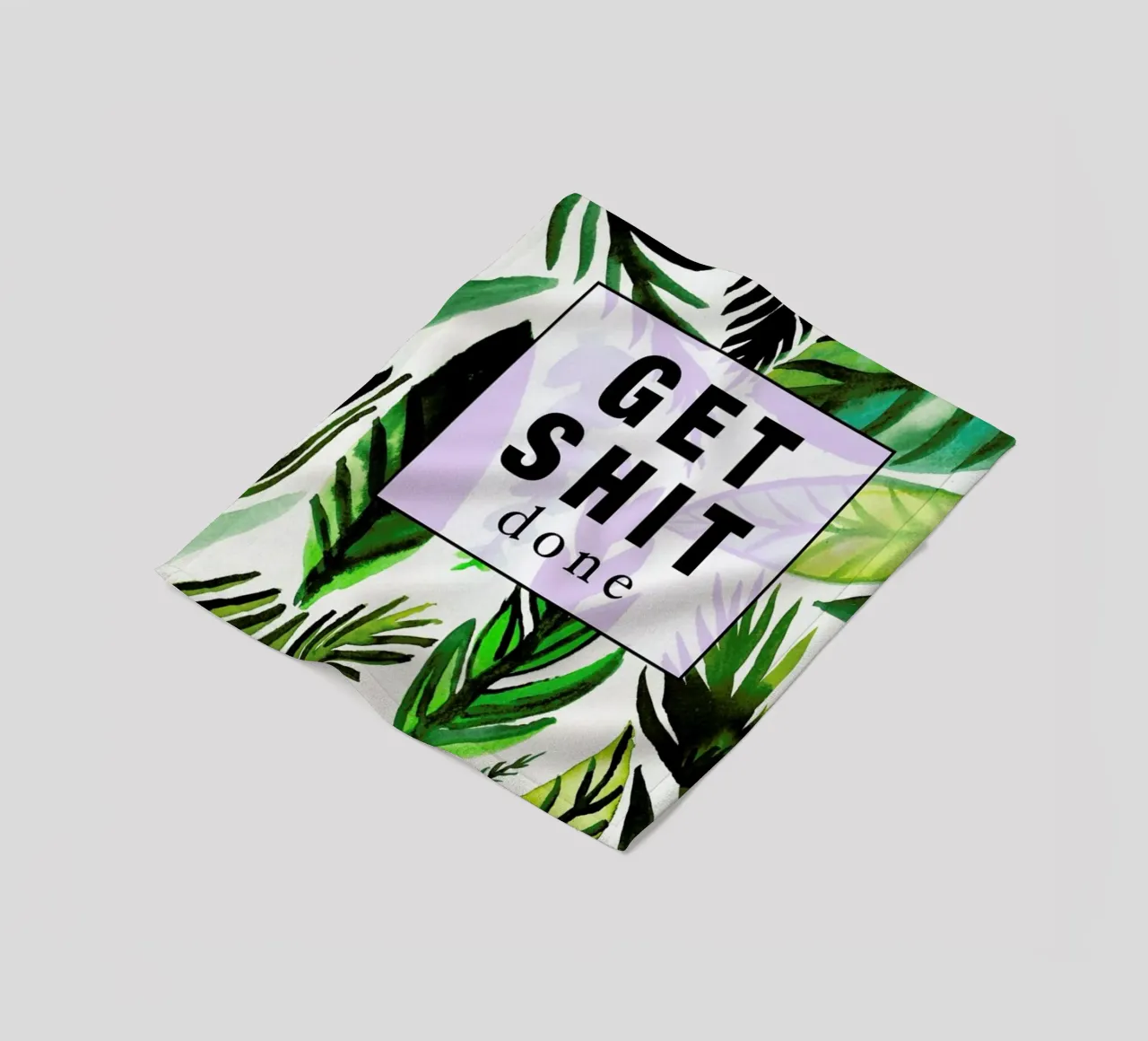 Get Shit Done Fleecedecke von Vasare Nar