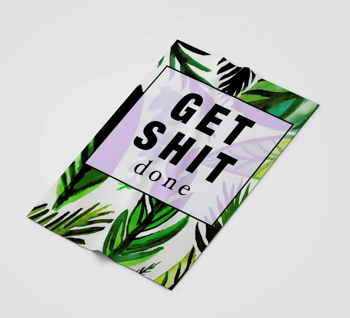 Get Shit Done Fleecedecke von Vasare Nar