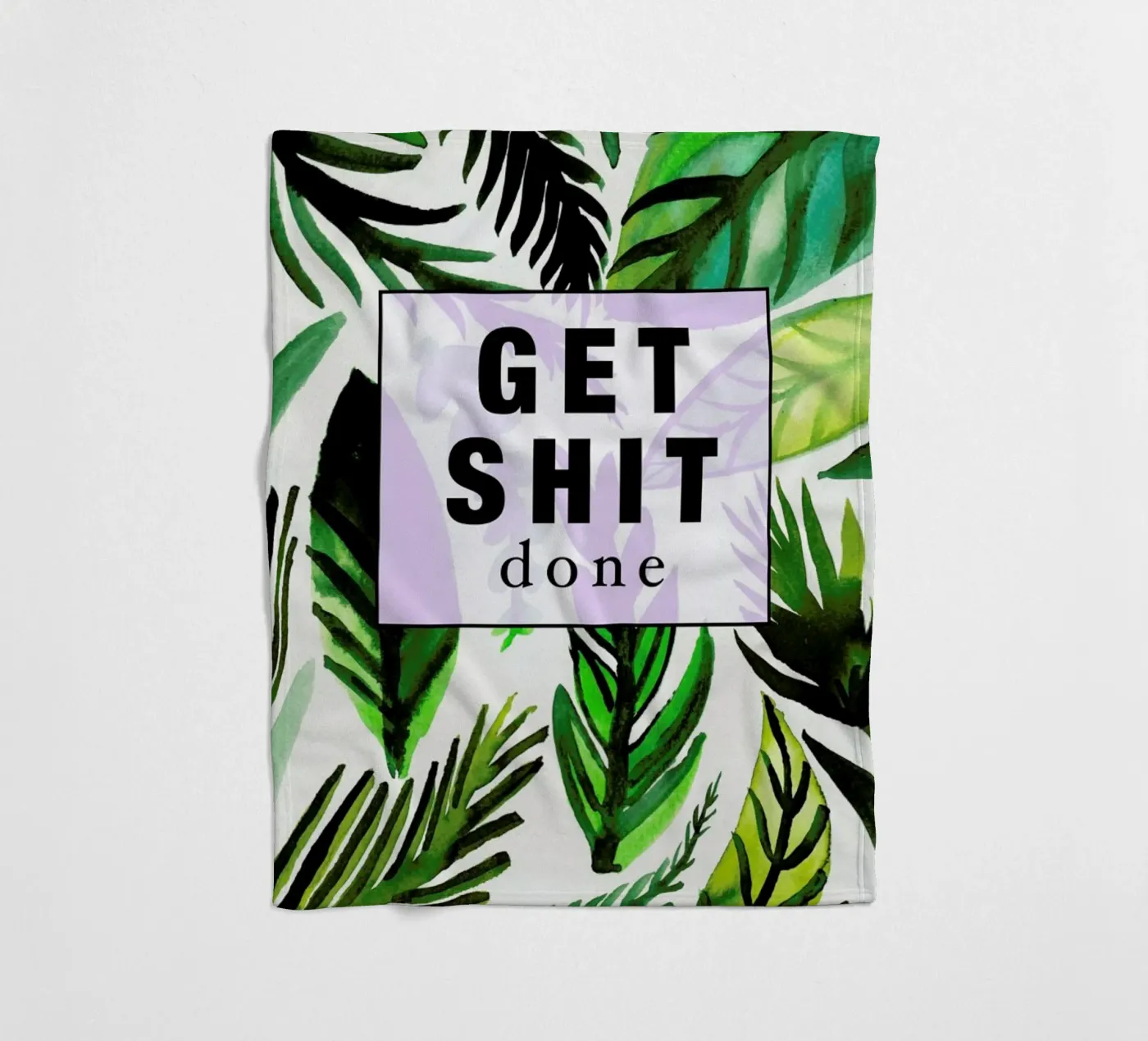 Get Shit Done Fleecedecke von Vasare Nar