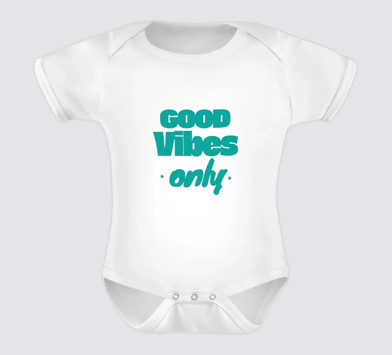 Solo Good Vibes body neonato maniche corte da Gunawan Rb