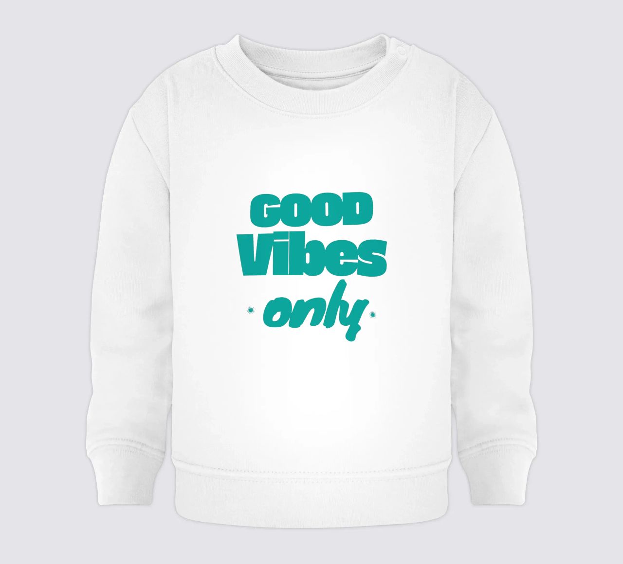 Solo Good Vibes felpa neonato da Gunawan Rb