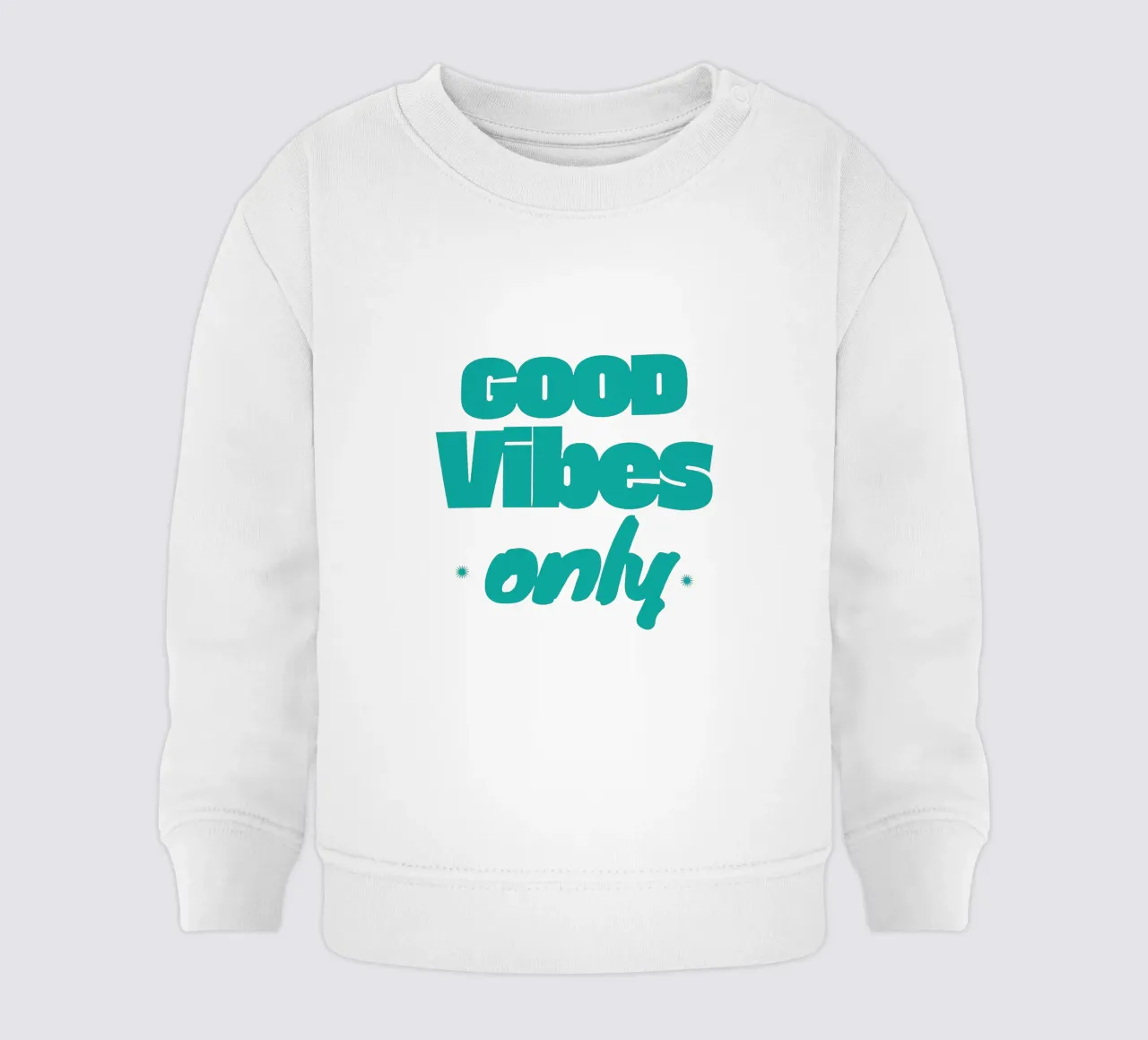 Solo Good Vibes felpa neonato da Gunawan Rb