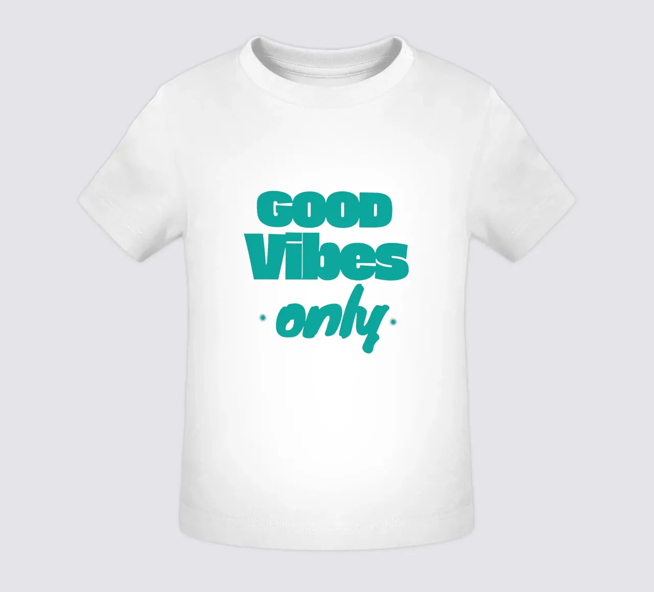 Solo Good Vibes maglietta neonato da Gunawan Rb