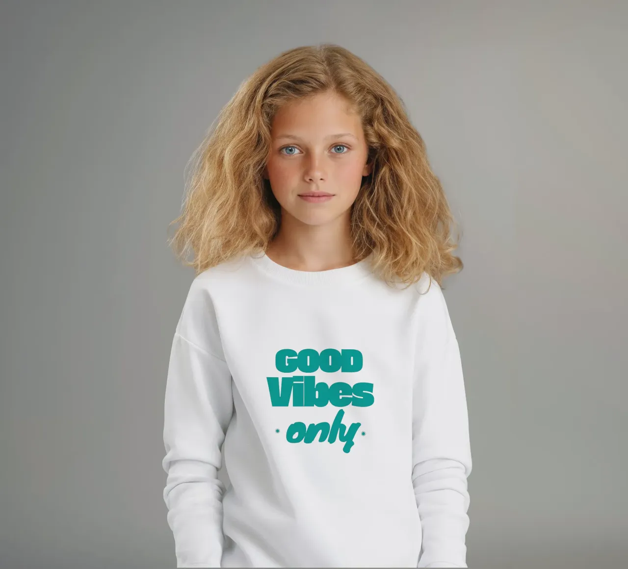 Solo Good Vibes felpa bambino da Gunawan Rb