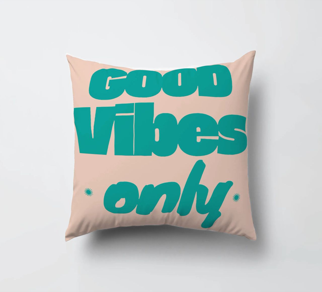Solo Good Vibes cuscino da Gunawan Rb