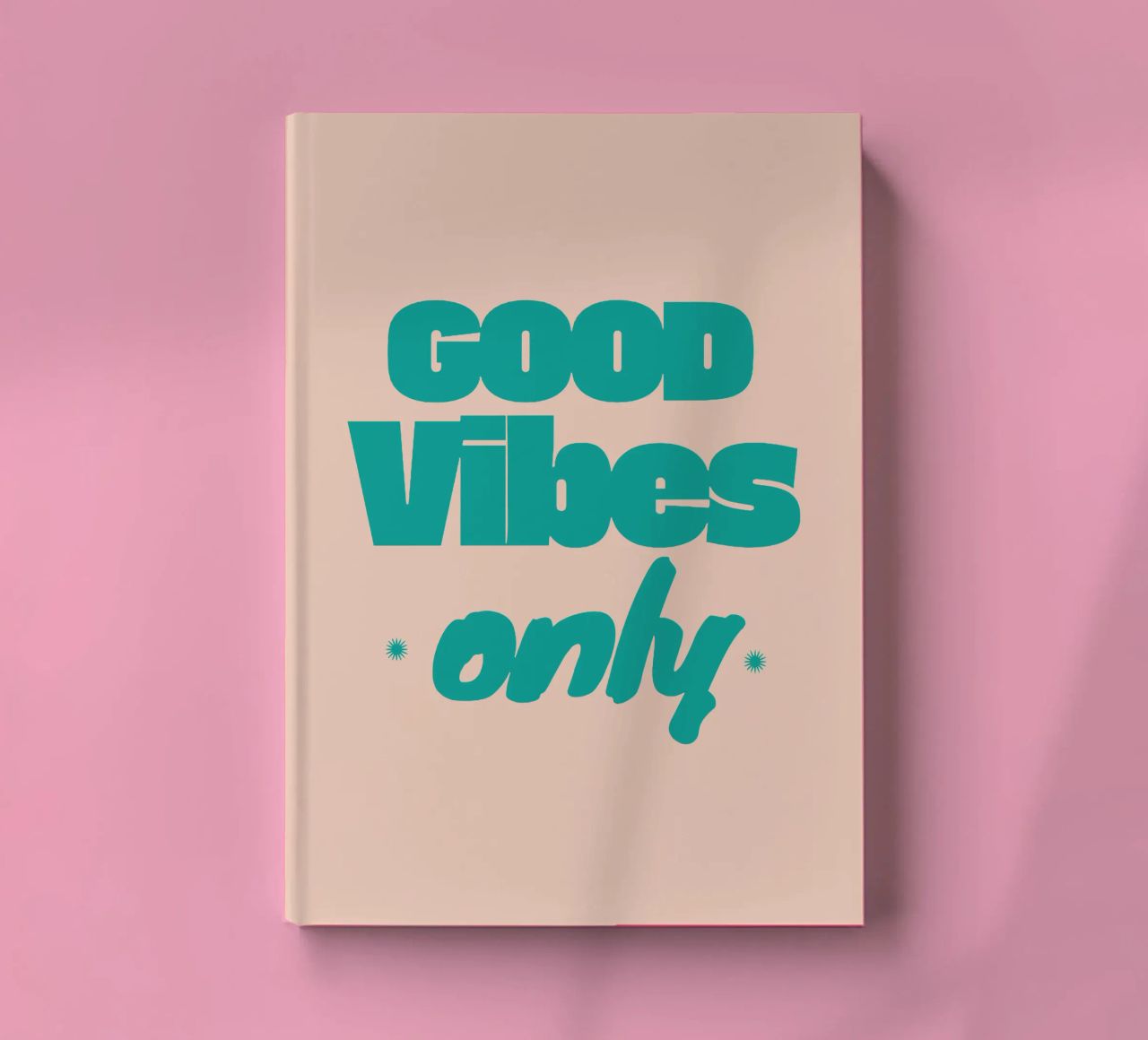 Good Vibes only notebook by Gunawan Rb