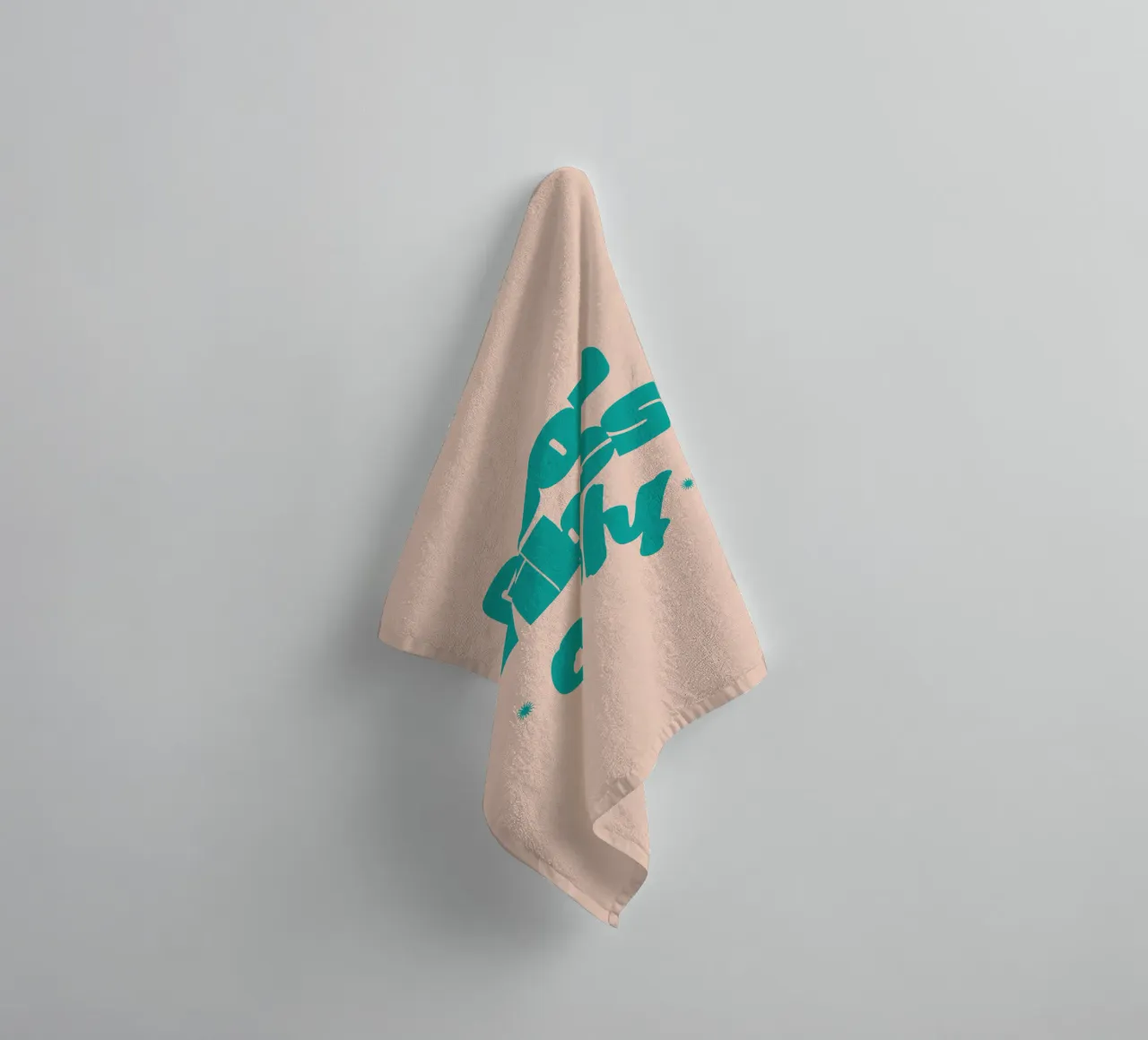Good Vibes only towel by Gunawan Rb