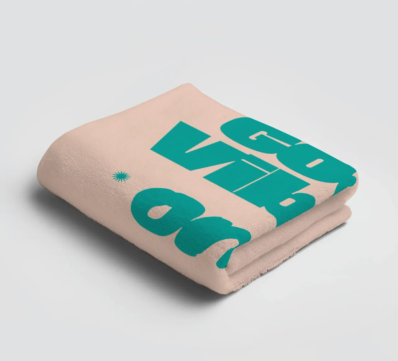Good Vibes only towel by Gunawan Rb