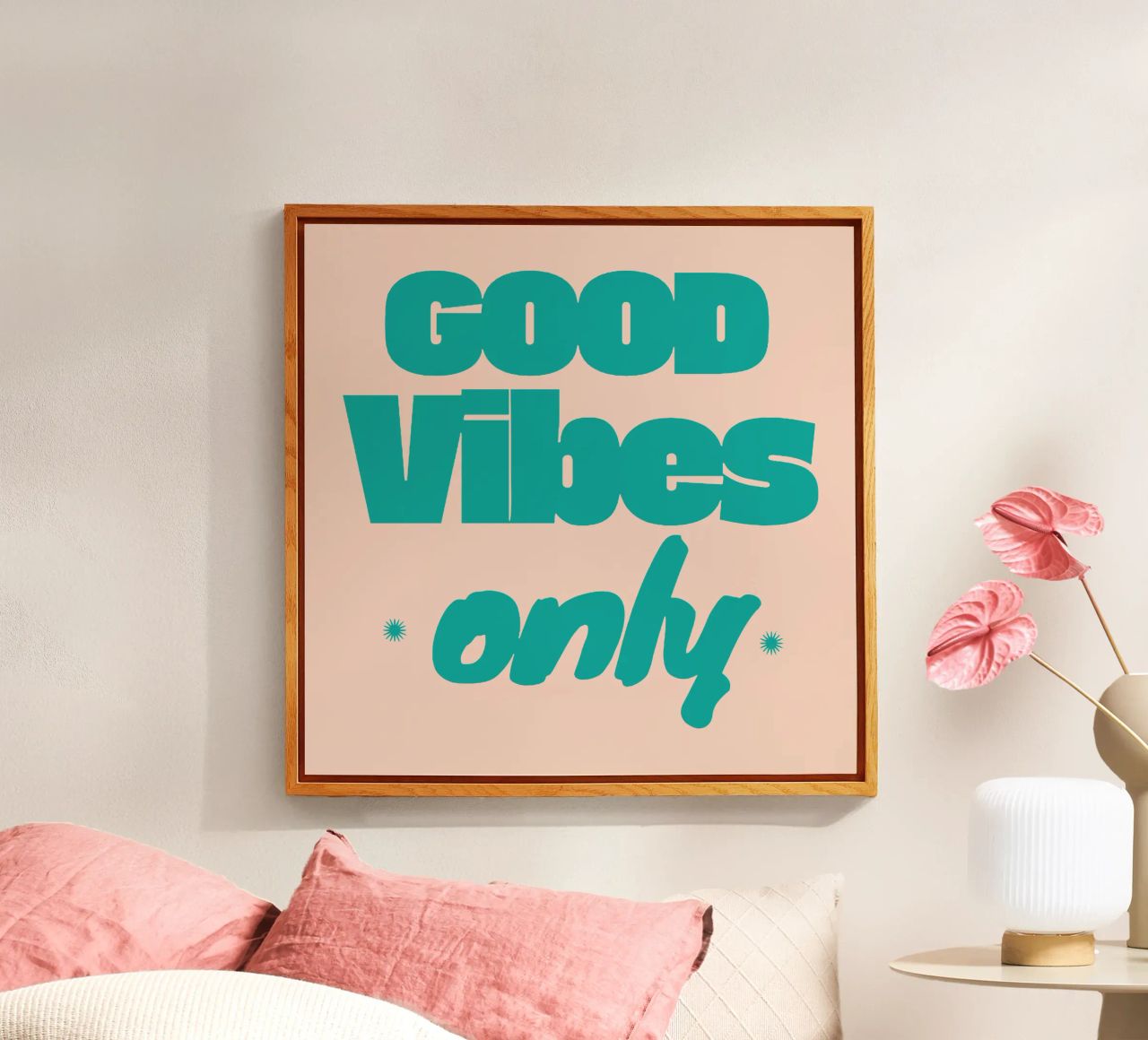 Solo Good Vibes plexiglass da Gunawan Rb